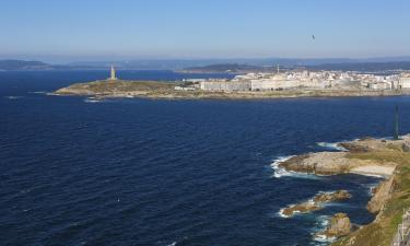 Hotely v regionu A Coruña