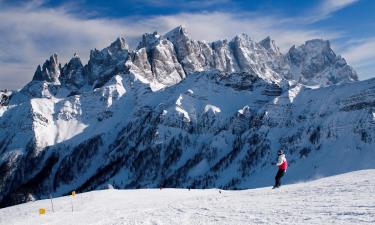 Dolomiti Ski síterület apartmanjai