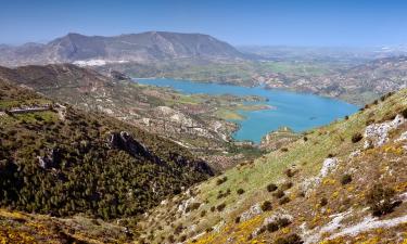 Landsteder i Sierra de Grazalema