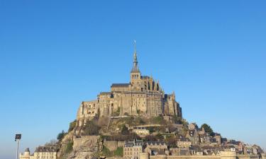 Hotelek Mont-Saint-Michel területén