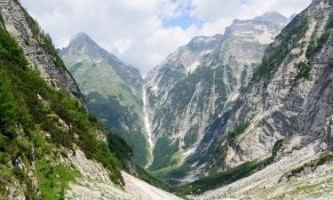 Cabins in Julian Alps