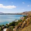 Cottages in Sevan Lake