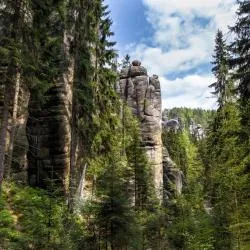 Adršpach-Teplice Rocks 9軒のコテージ