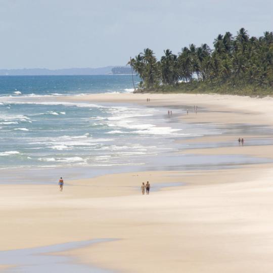 Paraíso surfista de Itacaré