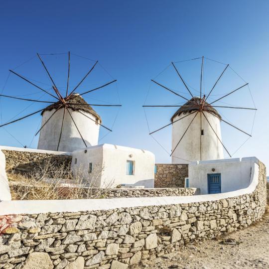 Cối xây gió ở Mykonos