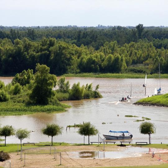 Pesca en el río Panamá