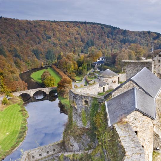 Travel back in time at Bouillon Castle