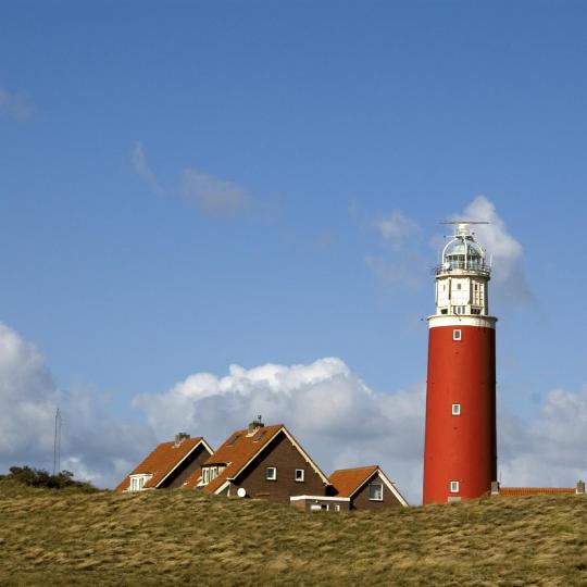 Latarnia morska na wyspie Texel