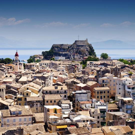 Orașul Corfu