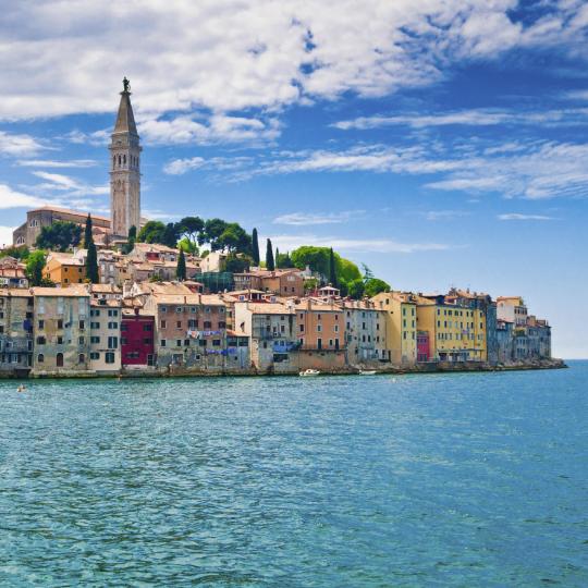 Die Altstadt von Rovinj