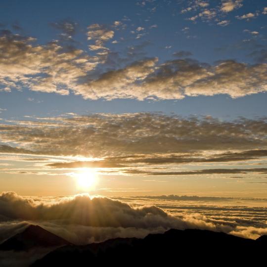 Amaneceres y atardeceres desde la cima