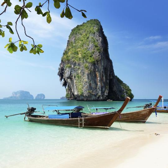 Boat trips from Railay Beach