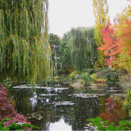 Claude Monets Haus und Garten in Giverny