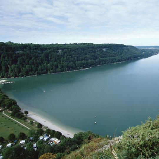 Jezioro Lac de Chalain