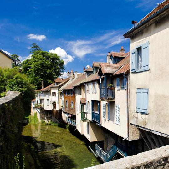 Arbois, vinhovedstaden i Jura