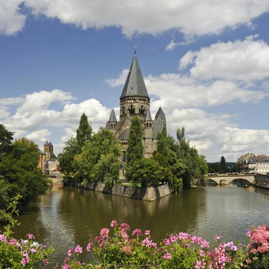 Metz i Muzej moderne umjetnosti Pompidou