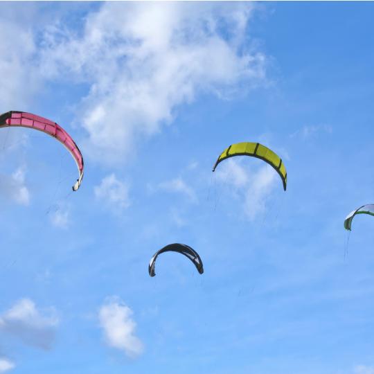 Kitesurfing in Pollensa Bay