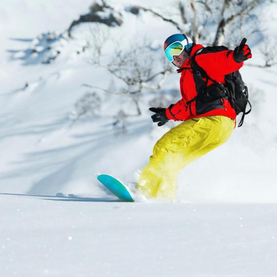 Weekend skiing in the Alpes-Maritimes