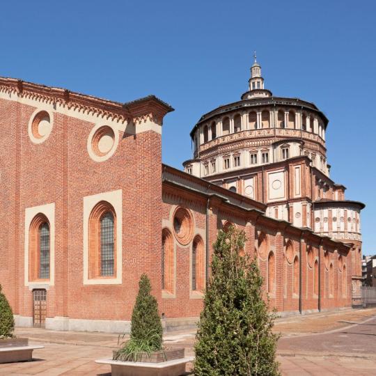 Da Vinči glezna 'Svētais vakarēdiens' Milānā