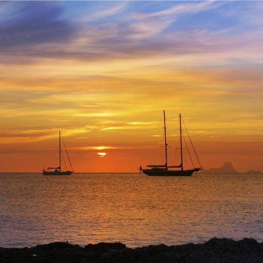 Sonnenuntergang am Torre del Pirata