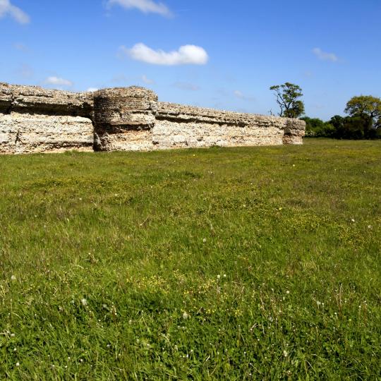 La fortezza romana di Burgh Castle