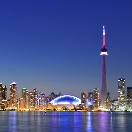 Wuthering heights atop the CN Tower