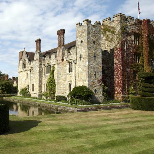 Hever Castle's Tudor legacies and grounds