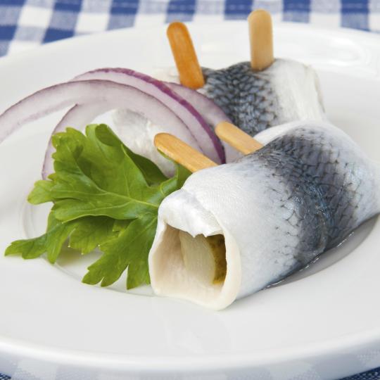 Try herring pralines at Restaurant Stellwerk
