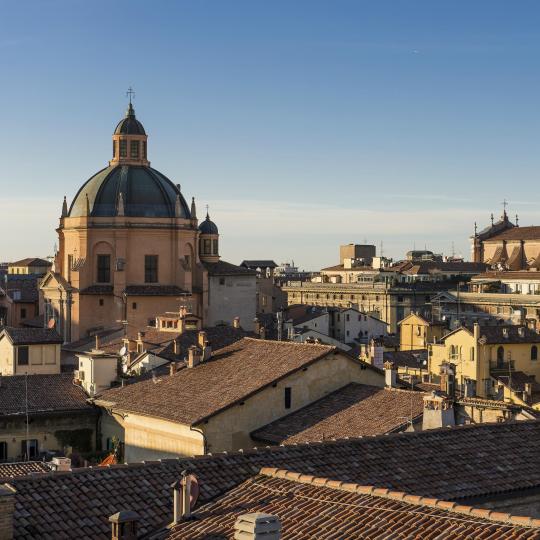 Ervaar de smaak en het uitzicht van het oude Bologna