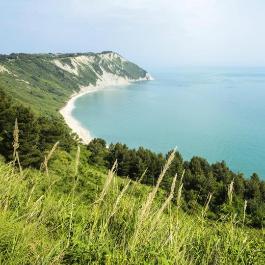 Il paesaggio incantato del Parco Regionale del Conero