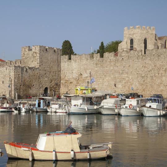 Historisch centrum van Rodos