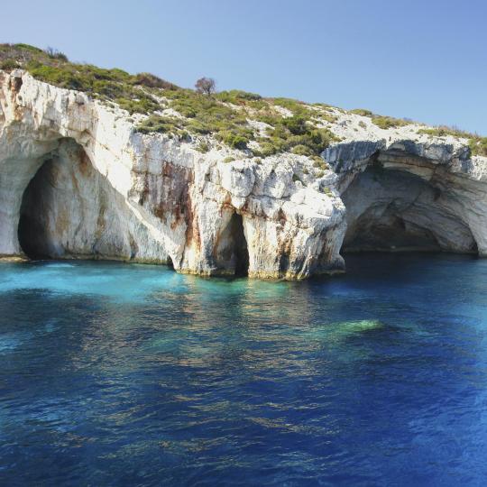 Grottes bleues