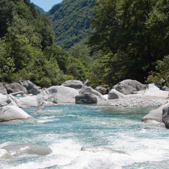 Canyoning on the River Verzasca