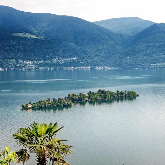 Brissago-øerne på Maggiore