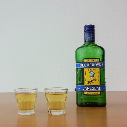Becherovka herbal liquor