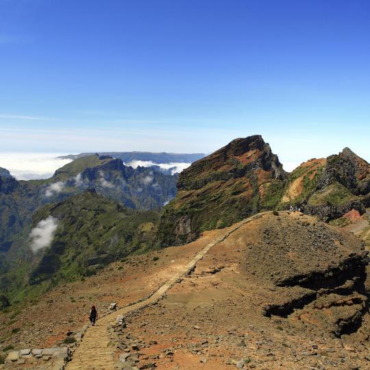 Pico Ruivo peak