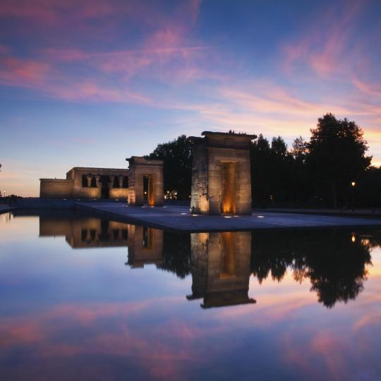 Sunset from the Temple of Debod