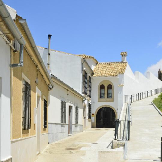 Bíle vesnice v Andalusii