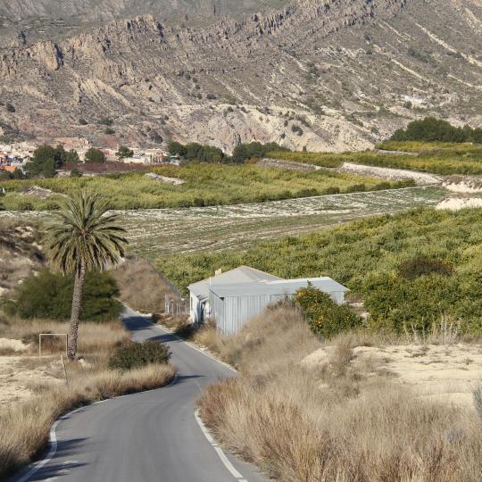 Vía Verde entre Murcia y Caravaca de la Cruz