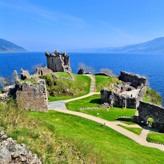 Loch Ness and Highland scenery