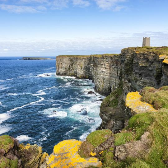 John O'Groats dramatic landscape