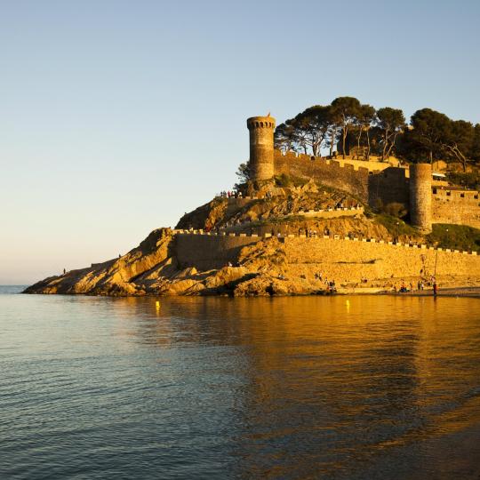 Die Burg von Tossa de Mar