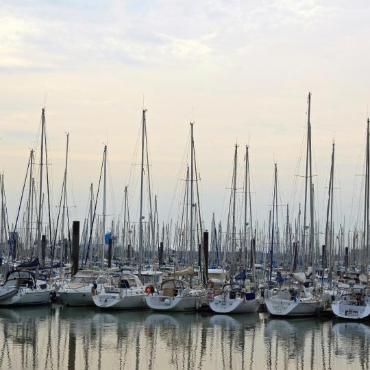 Puerto deportivo de Minimes en La Rochelle