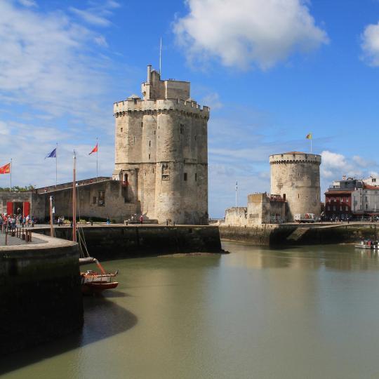 Puerto antiguo de La Rochelle