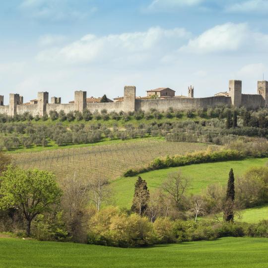 Pay a visit to the fascinating Monteriggioni