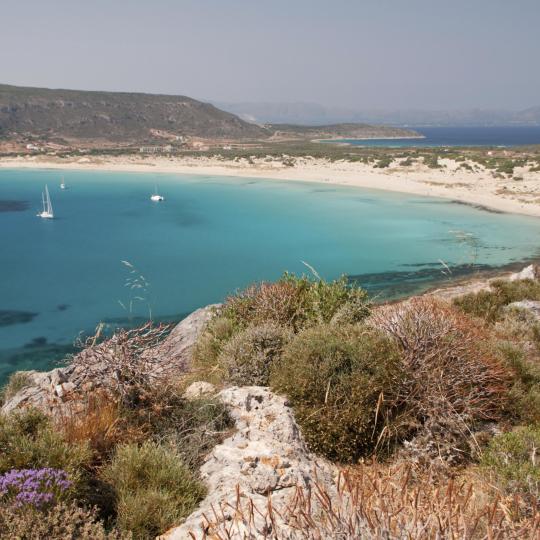Playa de Simos en Elafonisos