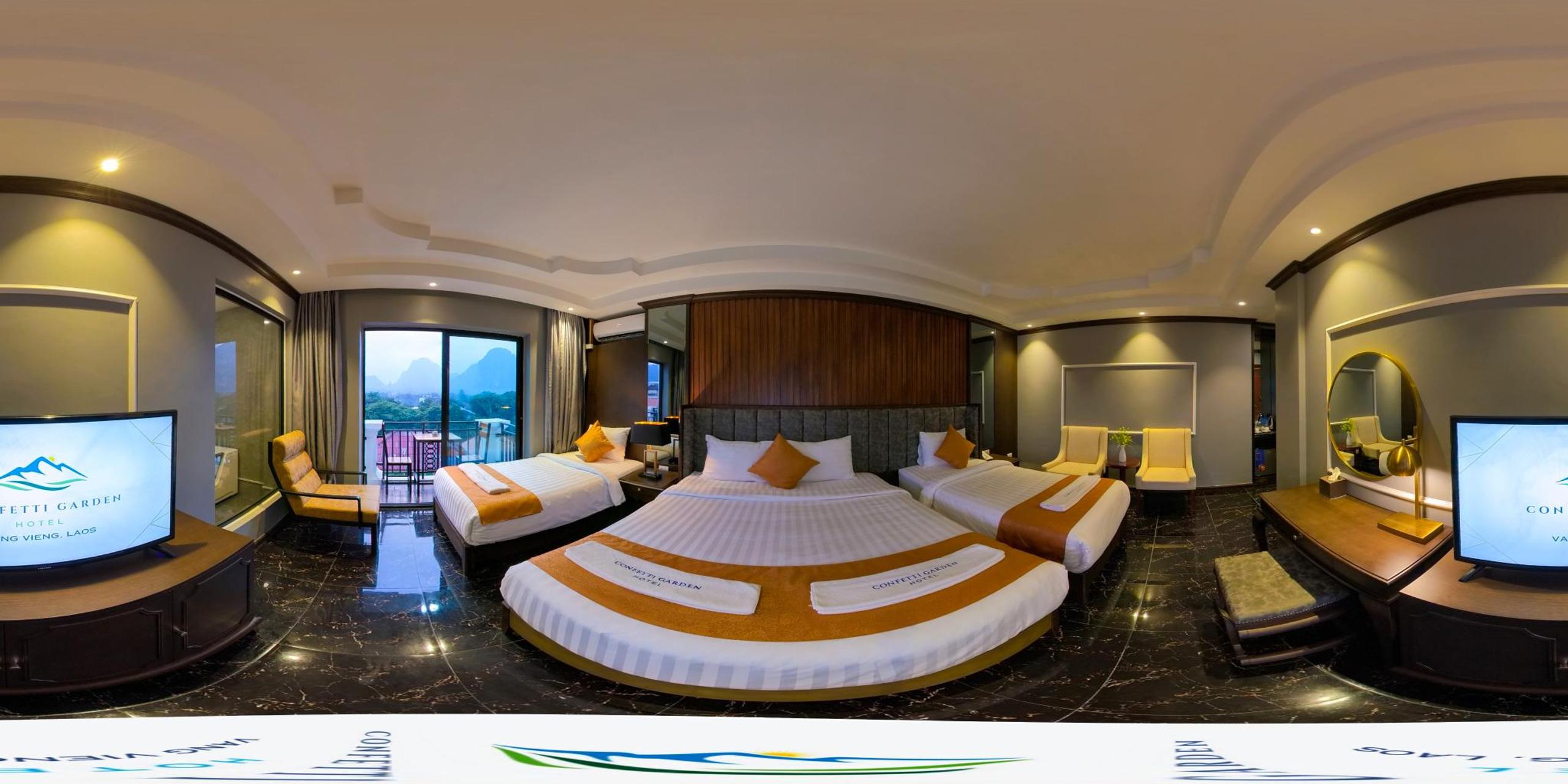 Confetti Garden Hotel, 방비엥 (2024 신규 특가)