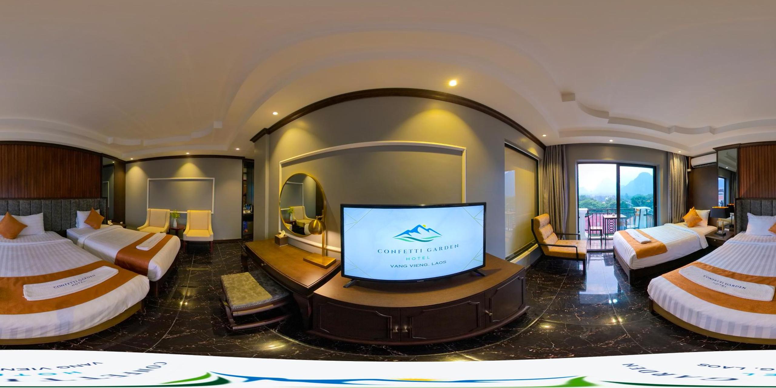 Confetti Garden Hotel, 방비엥 (2024 신규 특가)