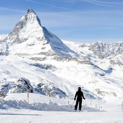 Destinations pour le ski en Suisse