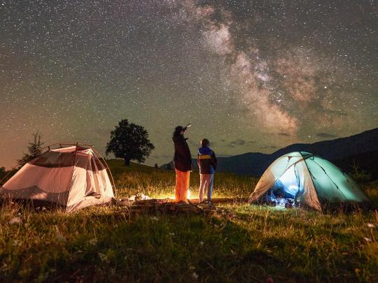 5 parques perfectos para ver estrellas en EE. UU.
